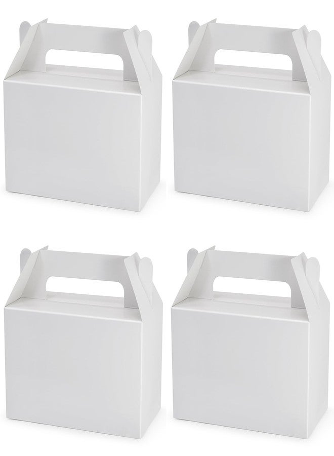 Oletx 50Pcs White Gift Boxes, 5.9'' Small Party Favor Treat Box, Goodie, Cookie Candy Box for Birthday, Baby Shower, Classroom Activity and Fun Occasion Decoration Supplies. - Image 1